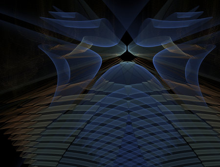 Imaginatory fractal abstract background Imageの写真素材
