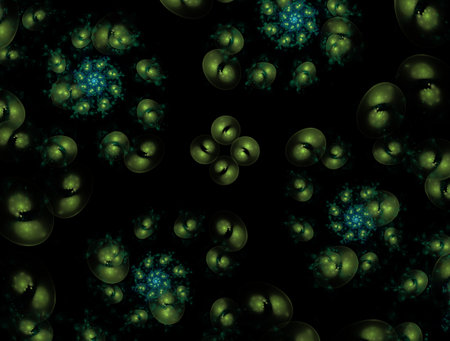 Imaginatory fractal abstract background Image