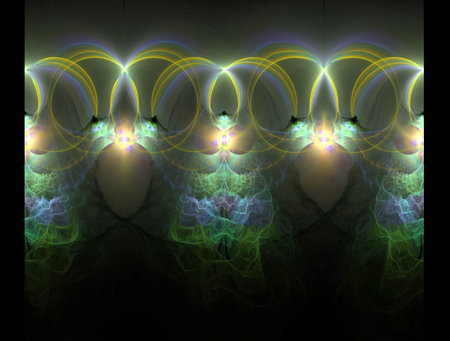 Imaginatory fractal abstract background Image