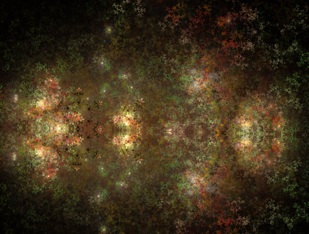 Imaginatory fractal abstract background Imageの写真素材