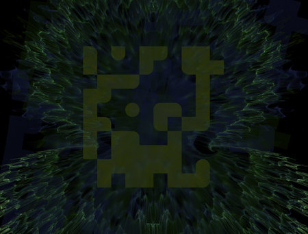 Imaginatory fractal abstract background Image