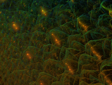 Imaginatory fractal abstract background Imageの写真素材