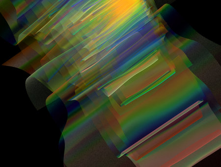 Imaginatory fractal abstract background Image