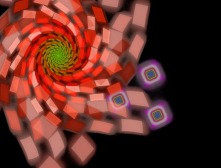 Imaginatory fractal abstract background Image