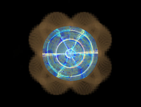 Imaginatory fractal abstract background Image