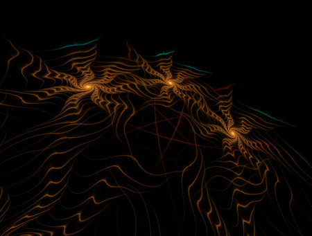 Imaginatory fractal abstract background Imageの写真素材