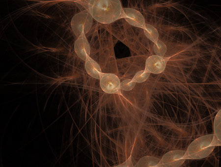 Imaginatory fractal abstract background Imageの写真素材