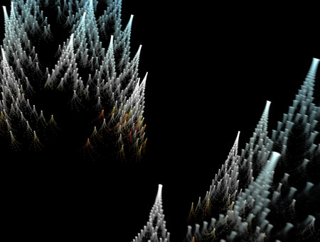 Imaginatory fractal abstract background Imageの写真素材