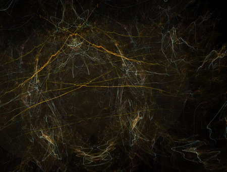 Imaginatory fractal abstract background Imageの写真素材