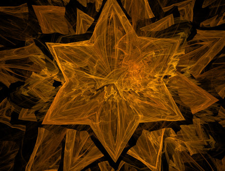 Imaginatory fractal abstract background Imageの写真素材