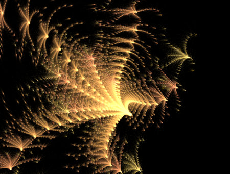 Imaginatory fractal abstract background Imageの写真素材