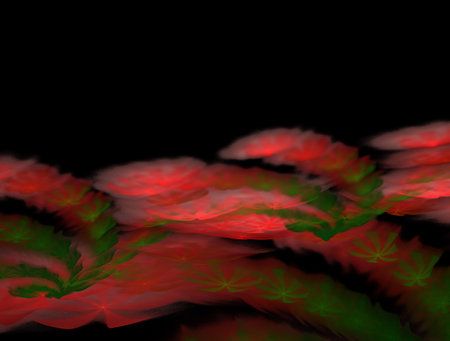 Imaginatory fractal abstract background Imageの写真素材