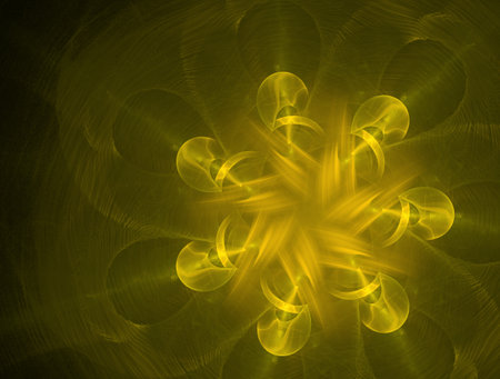 Imaginatory fractal abstract background Imageの写真素材