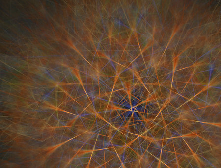 Imaginatory fractal abstract background Image