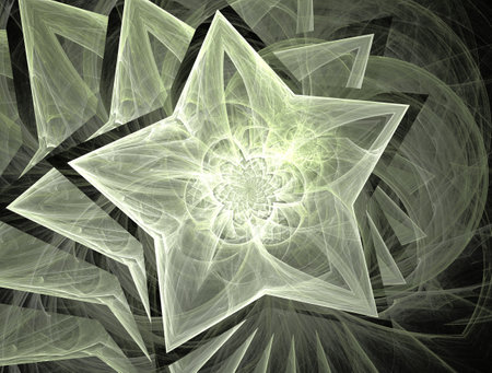 Imaginatory fractal abstract background Imageの写真素材