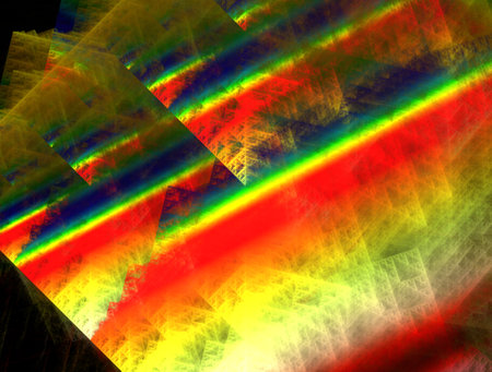 Imaginatory fractal abstract background Imageの写真素材