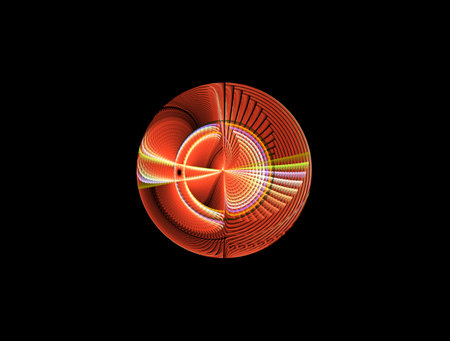 Imaginatory fractal abstract background Imageの写真素材