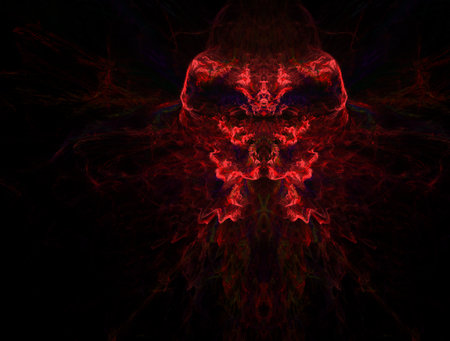 Imaginatory fractal abstract background Imageの写真素材