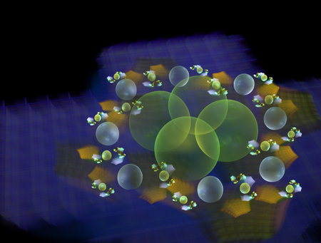 Imaginatory fractal abstract background Image