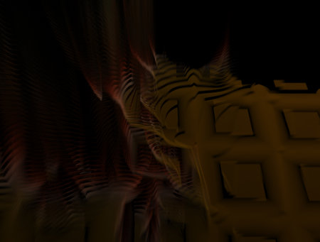 Imaginatory fractal abstract background Imageの写真素材