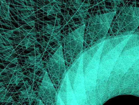 Imaginatory fractal abstract background Imageの写真素材