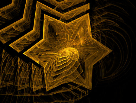 Imaginatory fractal abstract background Imageの写真素材