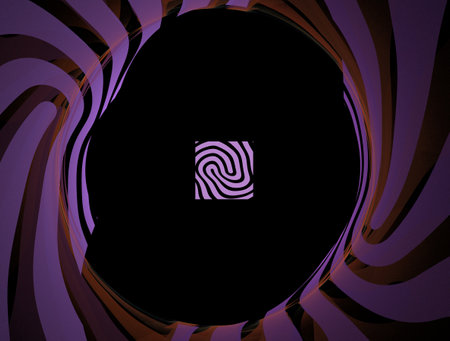 Imaginatory fractal abstract background Imageの写真素材