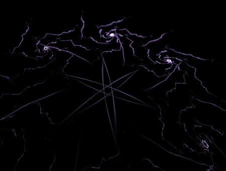 Imaginatory fractal abstract background Imageの写真素材