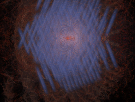 Imaginatory fractal abstract background Image