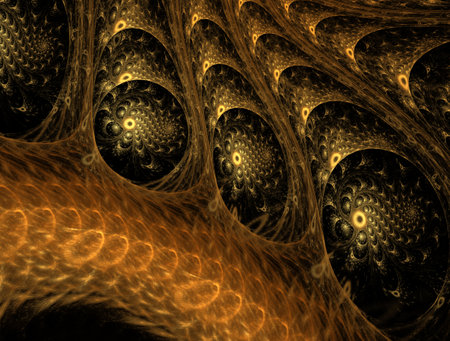 Imaginatory fractal abstract background Imageの写真素材