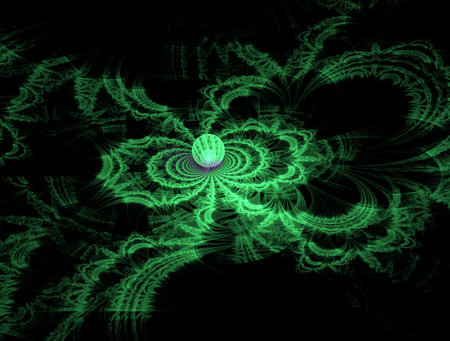 Imaginatory fractal abstract background Imageの写真素材