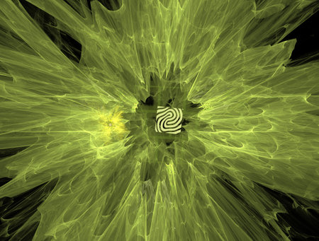 Imaginatory fractal abstract background Imageの写真素材