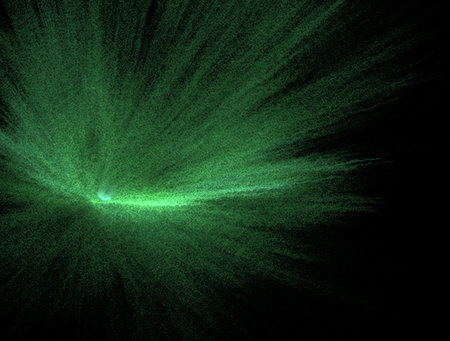 Imaginatory fractal abstract background Imageの写真素材