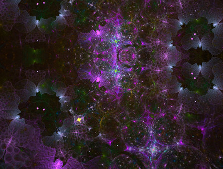 Imaginatory fractal abstract background Image