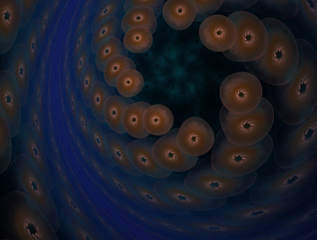 Imaginatory fractal abstract background Image