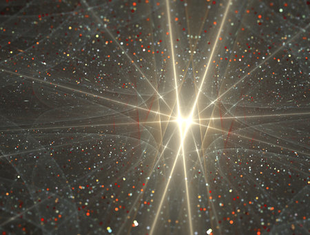 Imaginatory fractal abstract background Image