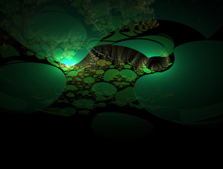 Imaginatory fractal abstract background Imageの写真素材