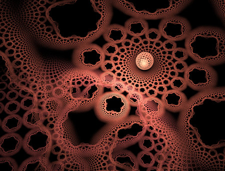 Imaginatory fractal abstract background Image