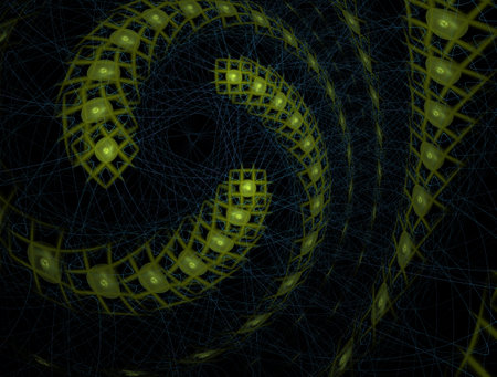 Imaginatory fractal abstract background Image
