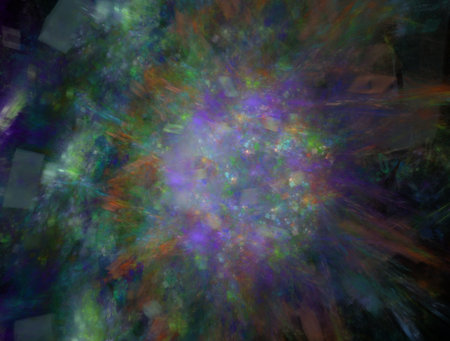 Imaginatory fractal abstract background Imageの写真素材