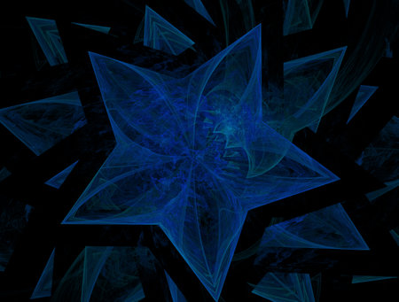 Imaginatory fractal abstract background Imageの写真素材