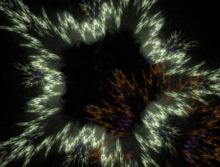 Imaginatory fractal abstract background Imageの写真素材