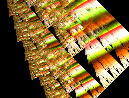 Imaginatory fractal abstract background Imageの写真素材