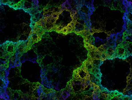 Imaginatory fractal abstract background Imageの写真素材