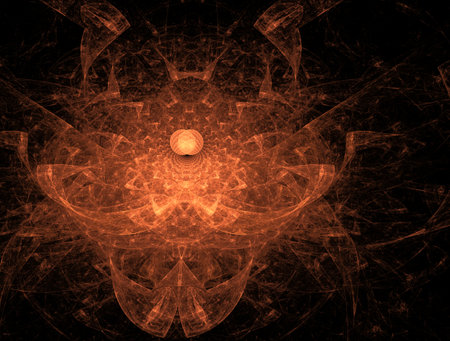 Imaginatory fractal abstract background Imageの写真素材