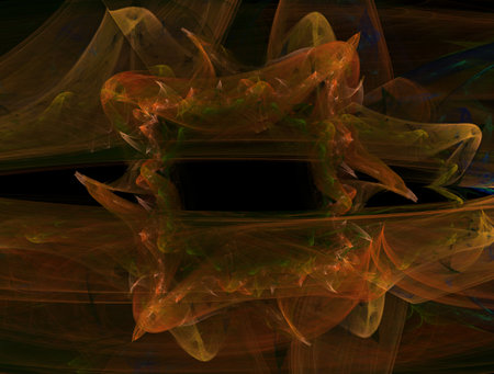 Imaginatory fractal abstract background Imageの写真素材