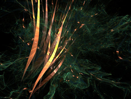 Imaginatory fractal abstract background Imageの写真素材