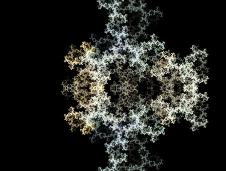 Imaginatory fractal abstract background Imageの写真素材