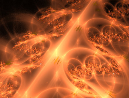 Imaginatory fractal abstract background Imageの写真素材