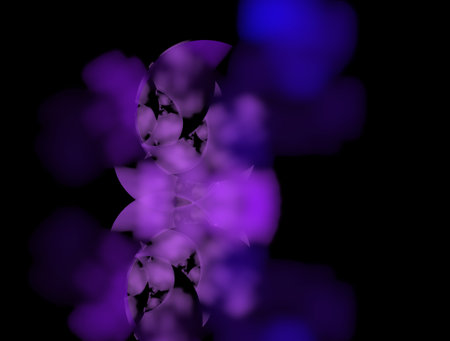 Imaginatory fractal abstract background Imageの写真素材
